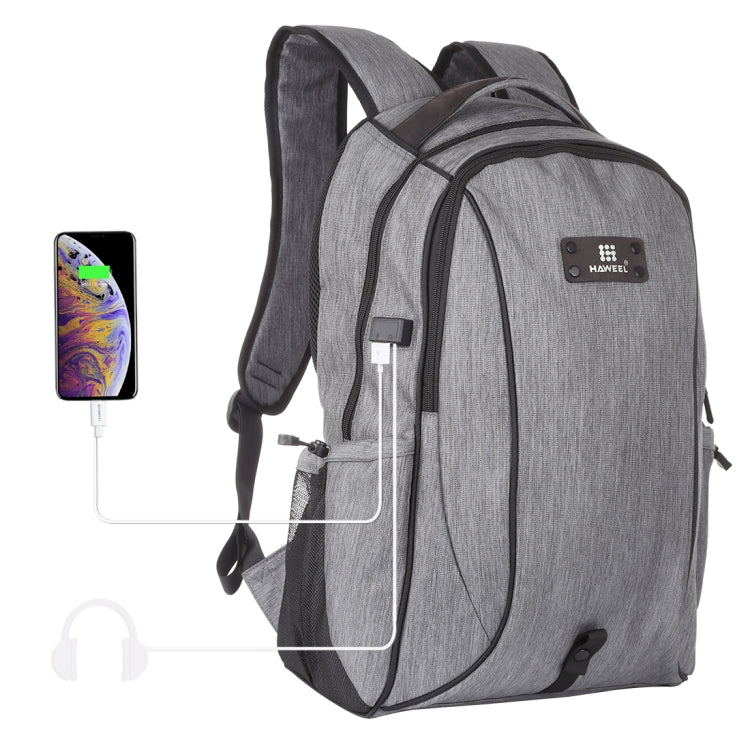 Zaino per laptop a doppia spalla in tela portatile HAWEEL Zaino per laptop a doppia spalla in tela portatile HAWEEL